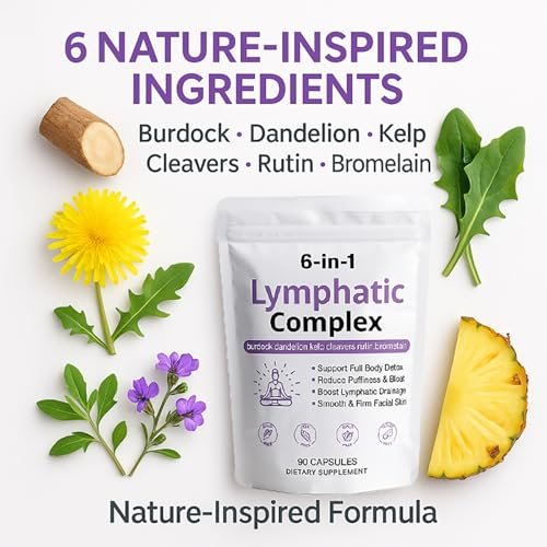 6 In 1 Lymphatic Complex Capsules